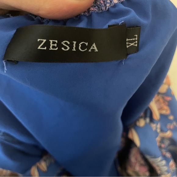 ZESICA Womens Halter Neck Floral Print Backless Split Beach Party Maxi - Picture 13 of 14